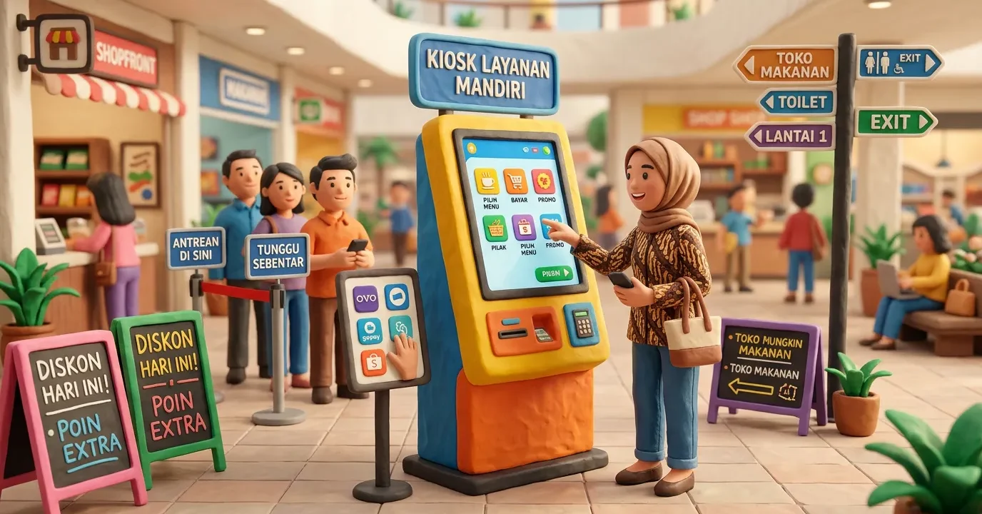 Pengertian Kiosk dan Manfaatnya untuk Bisnis Modern