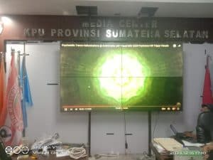 Videowall 55 inch - KPU Palembang