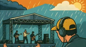 Mengatur Sound di Event Outdoor Biar Tetap Mantap Meski Cuaca Nggak Nentu