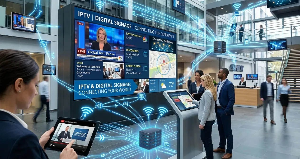 Peran IPTV dan Digital Signage dalam Menciptakan Pengalaman yang Lebih Terhubung