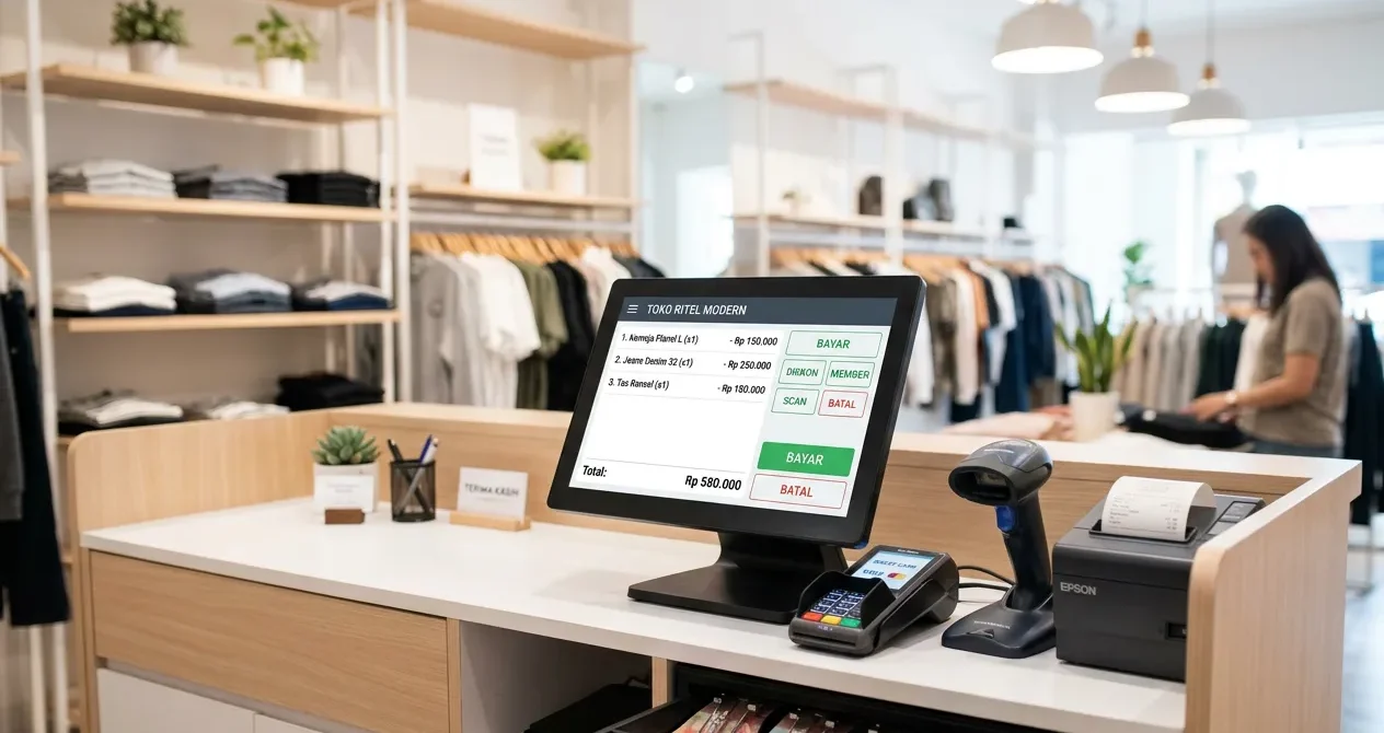 Rekomendasi Monitor Layar Sentuh Terbaik untuk Kasir Modern