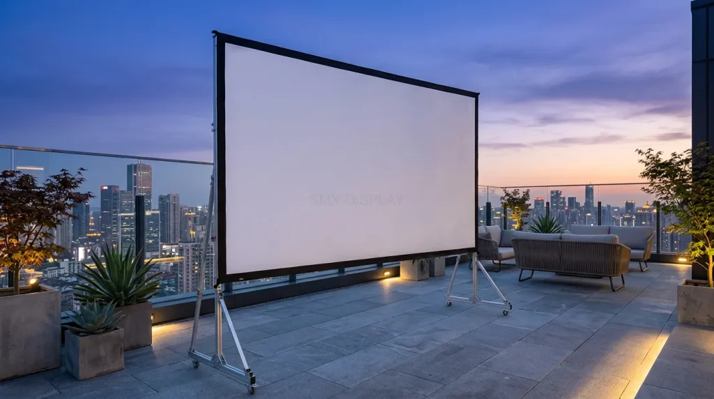 foldable projector screen
