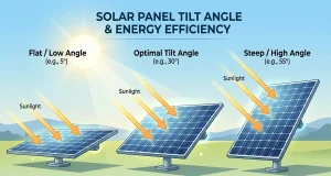 Pengaruh Sudut Panel Surya terhadap Efisiensi Energi