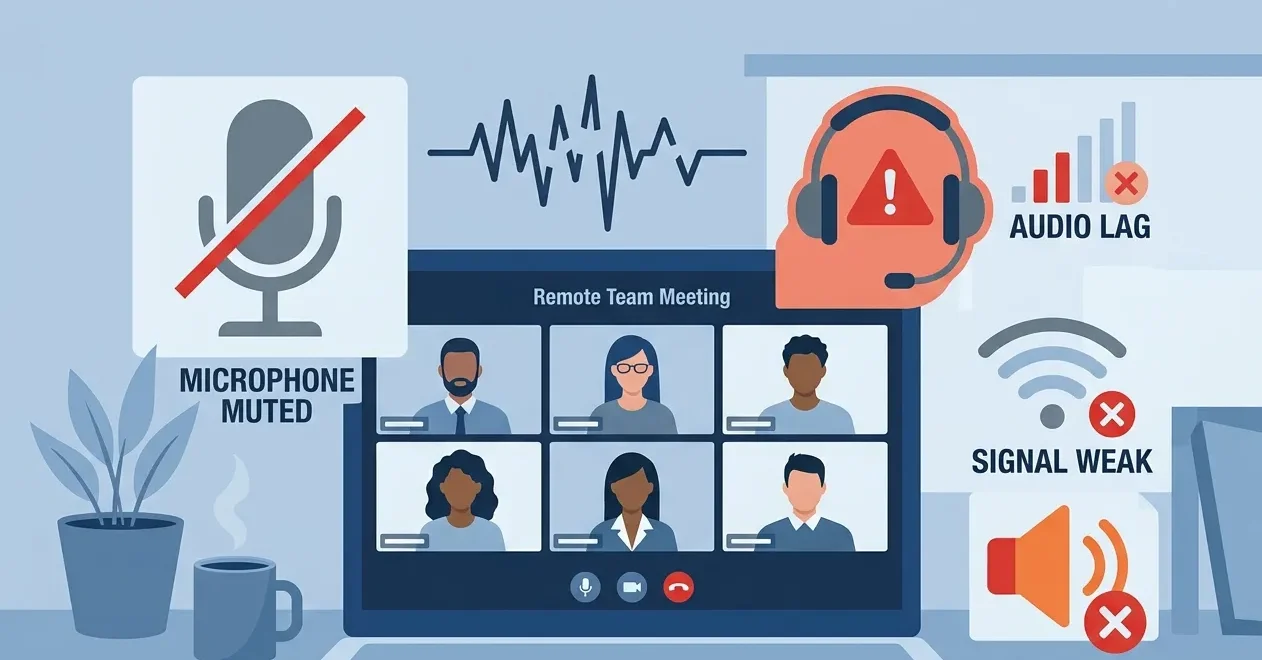 Mengapa Suara Video Conference Sering Bermasalah