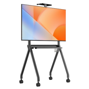 Dual-Pole Mobile TV Stand