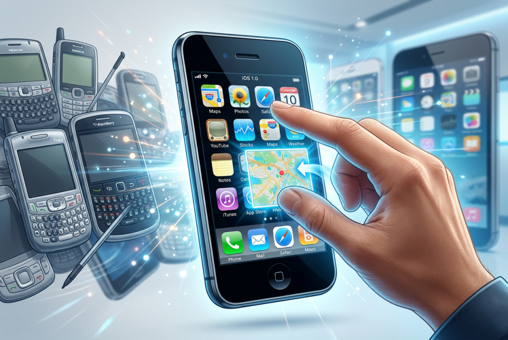 Era iPhone terhadap Touchscreen