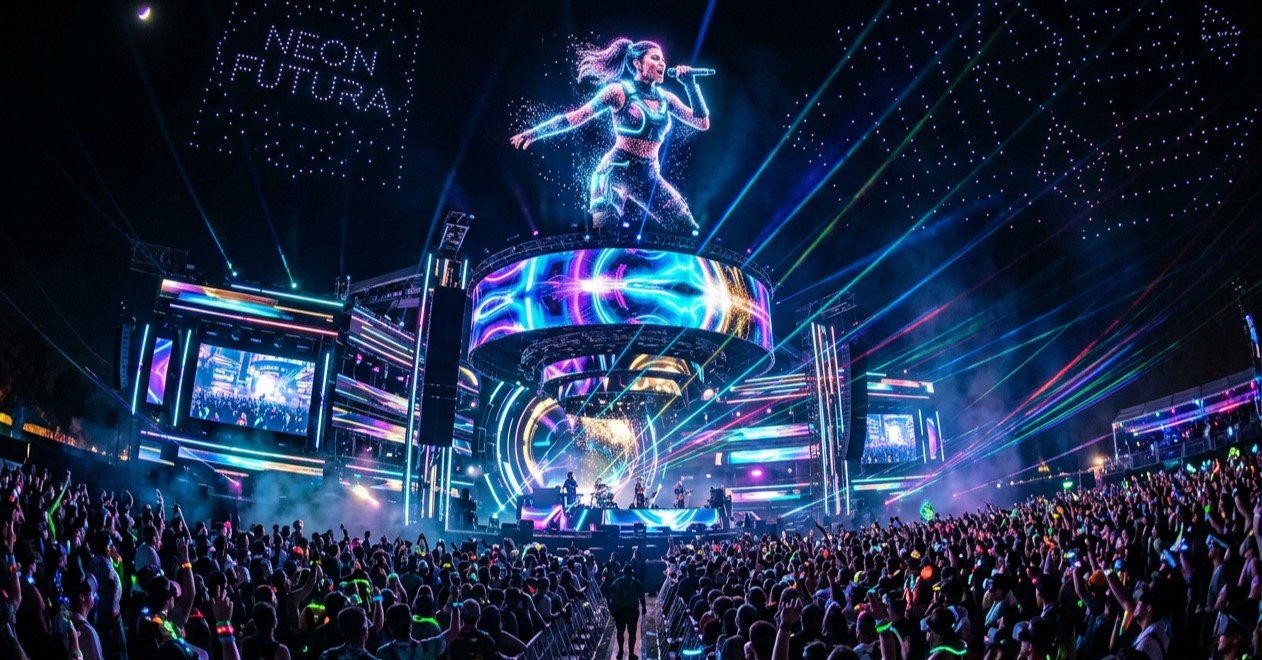 Masa Depan Festival Musik di Era Audio Visual yang Semakin Imersif