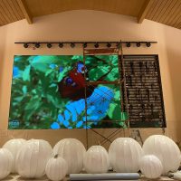 Instalasi LED Indoor P2.5 uk. 8000 x 4000 mm di HOPE PIK