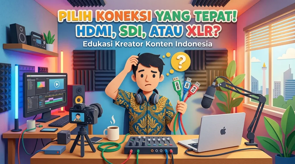 Kenapa Kamu Perlu Paham HDMI, SDI, dan XLR