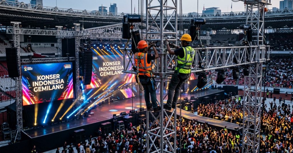 Apa Itu Rigging Panggung dan Kenapa Penting untuk Acara Outdoor