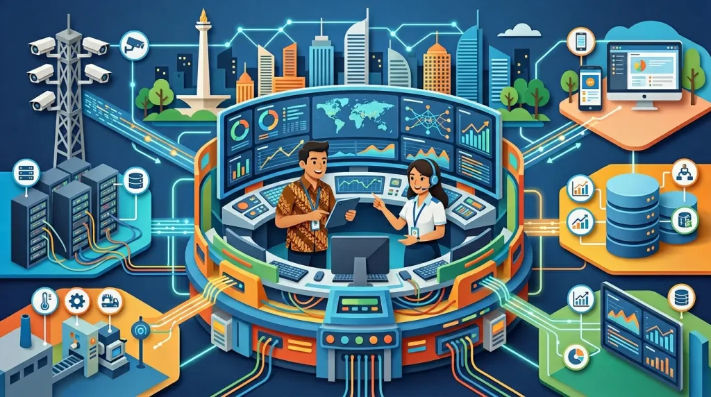 Evaluasi kemampuan analitik dan monitoring real-time