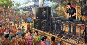 Harga 1 Set Sound System Panggung untuk Hajatan Desa