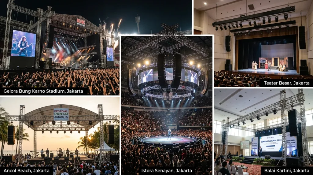 Jenis Jenis Panggung Rigging