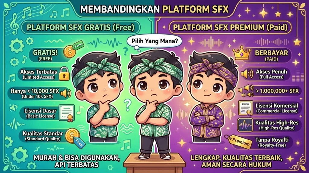 Kategori Utama Platform Download SFX
