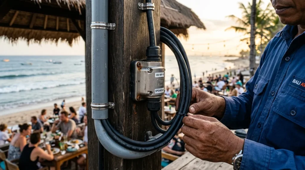 Kebutuhan Kabel, Konektor, dan Proteksi Cuaca
