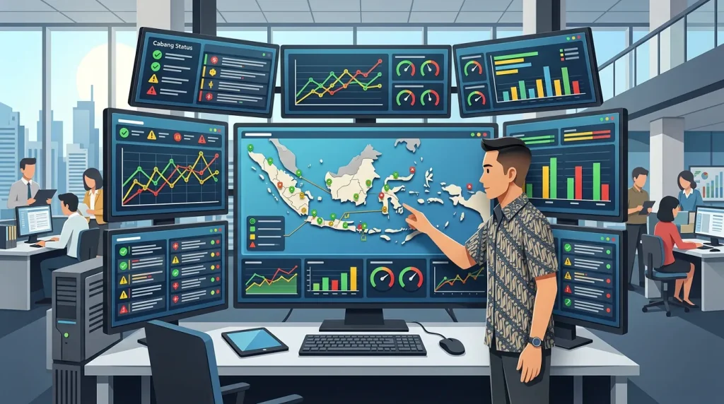Monitoring jadi lebih cepat dan menyeluruh