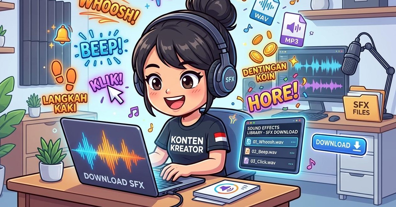 Situs Download SFX Terbaik untuk Kebutuhan Konten Kamu