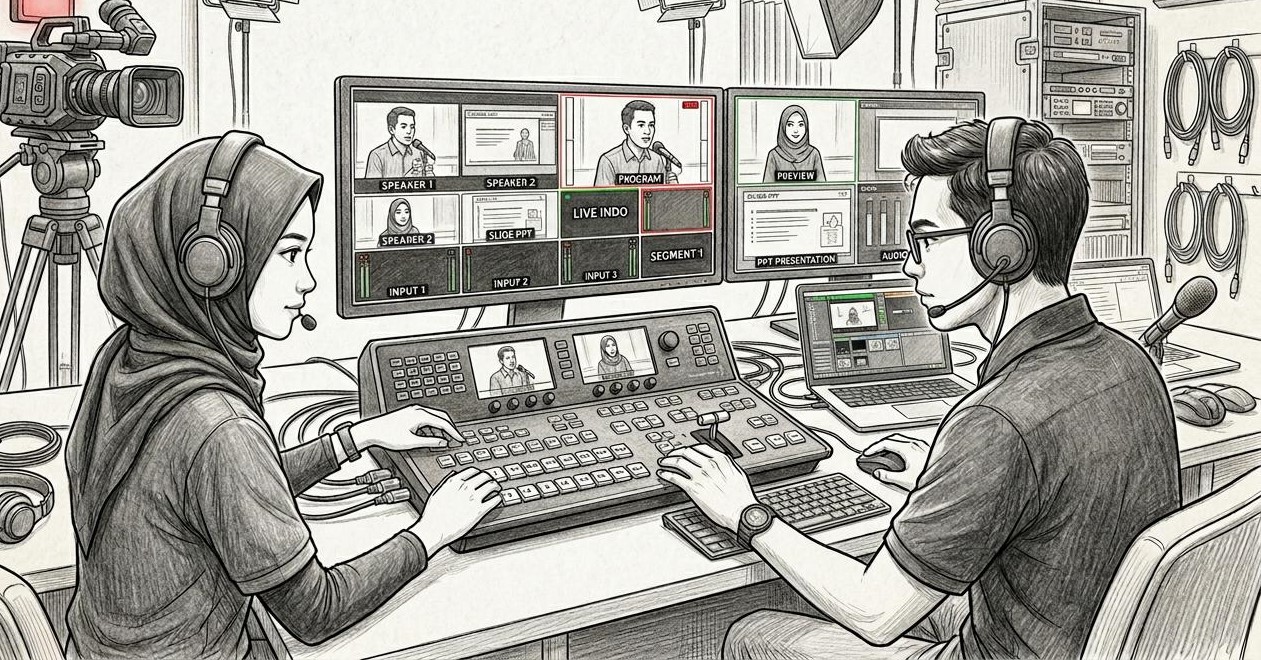 Switching Device dan Video Switcher, Cara Memilih dan Mengalihkan Sumber Video