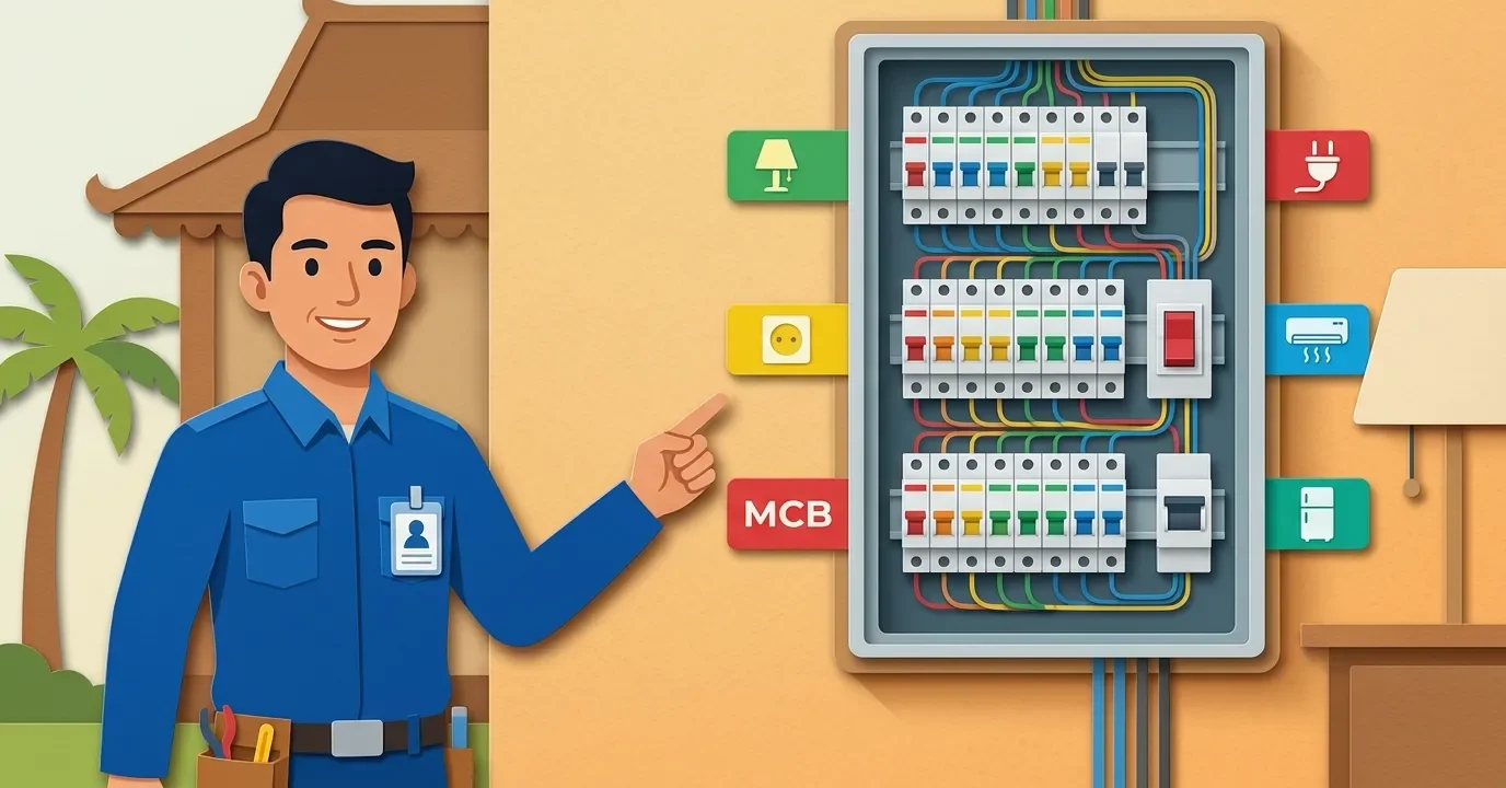 Cara Pasang MCB dengan Aman untuk Instalasi Listrik Rumah