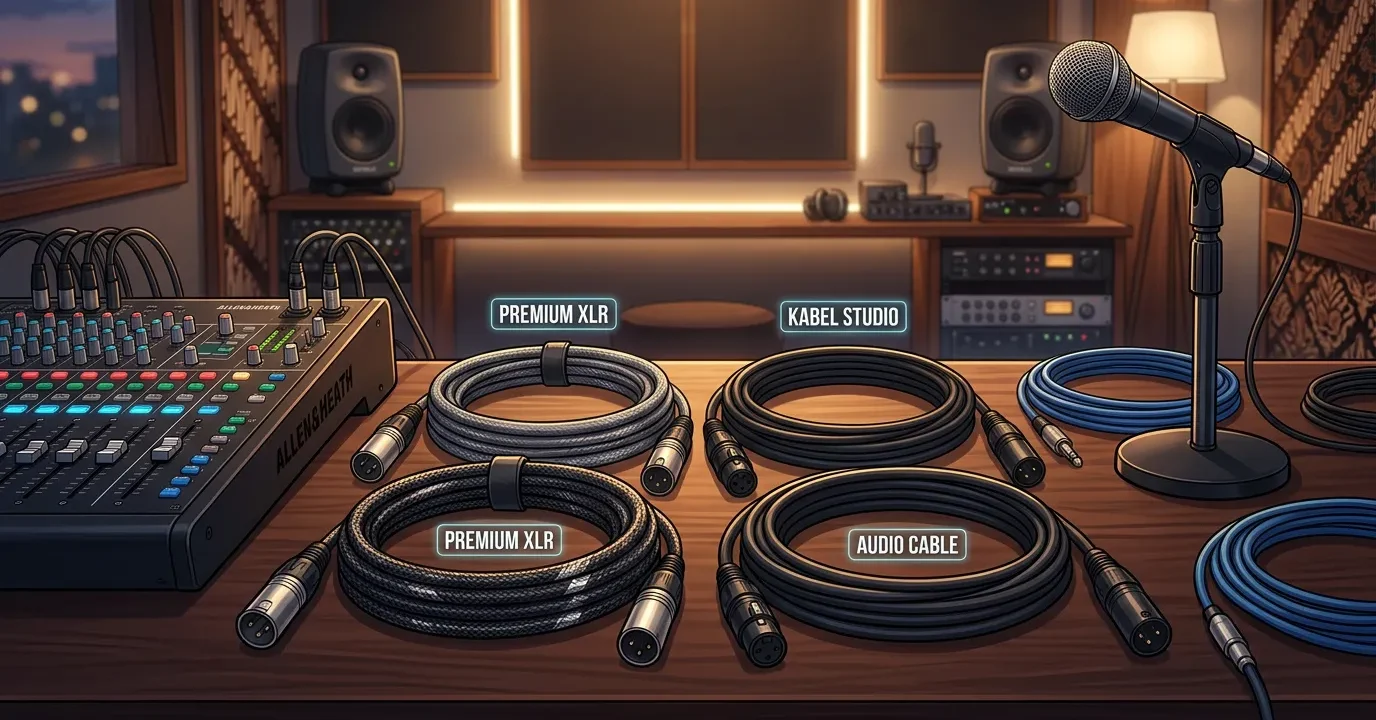 Merk Kabel Mic yang Bagus untuk Hasil Audio yang Lebih Bersih dan Stabil