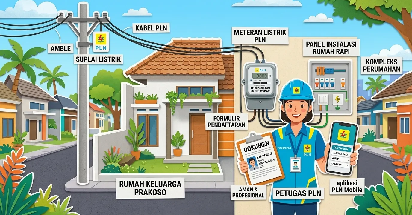 Syarat Pasang Listrik Baru untuk Rumah Usaha dan Bangunan