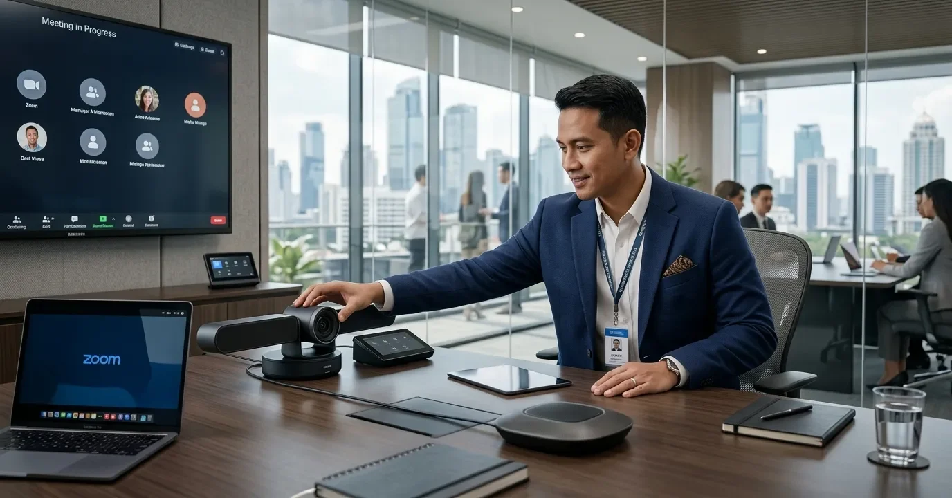 Cara Memilih Kamera Video Conference yang Tepat untuk Ruang Meeting Kamu